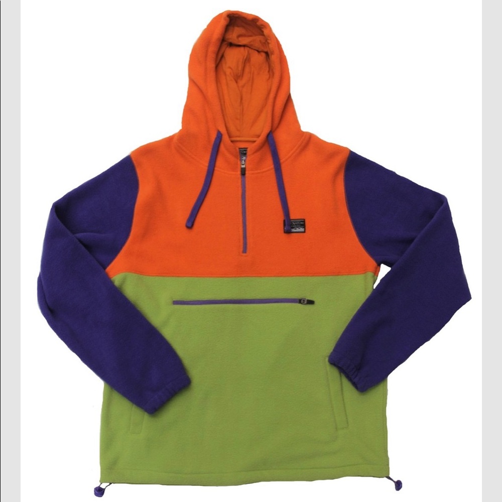 Free Nature Urban Street Polar Fleece Hoodie